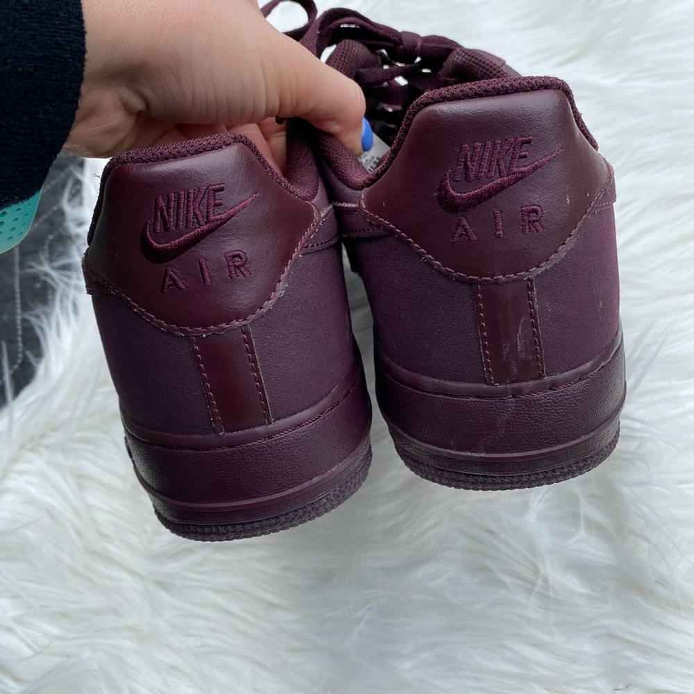 Nike Classic Air Force 1 Solid Maroon - image 7